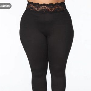 Fashion Nova Krissy High Rise Legging Sz: 2X